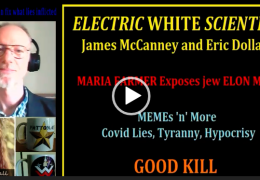 MyWhiteSHOW: Electric White Scientists McCanney and Dollard. Pedo Elon Musk. Good Kill.